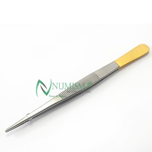 Pinzas para Aplicación de Apósitos TC, Rectas, 5.5'' (14 cm), de Acero Inoxidable Alemán, Manuales, para Uso Médico y Quirúrgico - Product Image 3