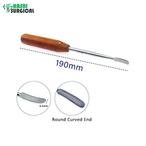 Élévateur périosteal manuel incurvé en acier inoxydable de 6,5 mm, instruments pour petits fragments, AO pour instruments chirurgicaux orthopédiques - Product Image 1