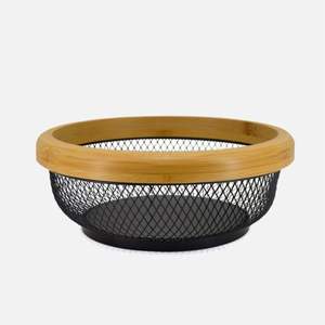 Cesta de Frutas de Acero Inoxidable 100% Ecológica, Recién Llegada, Cestas de Almacenamiento Multifuncionales para Cocina, Organizador de Alimentos - Product Image 2