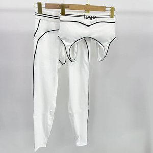 Conjunto de Yoga de 2 Piezas para Mujer, Color Sólido, para Gimnasio y Entrenamiento, Sin Costuras, Spandex/Nailon de Alta Calidad, ACTIVE STRETCH, Venta al Por Mayor - Product Image 1