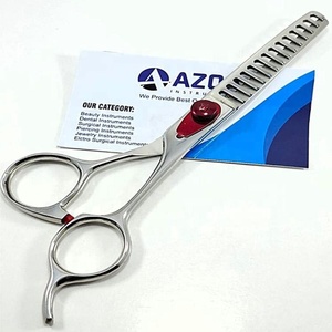 Ciseaux à effiler les cheveux en acier inoxydable durable pour la texture et la mise en valeur – Ciseaux de coiffure professionnels pour barbiers et salons - Product Image 6