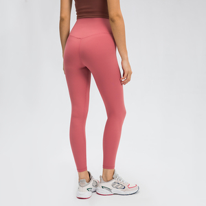 High Waist Camouflage Print Yoga <b>Leggings</b> For Women Tummy Control Shapewear Ankle Length Pants With Elastic Waist Spandex <b>Nylon</b> - Product Image 4