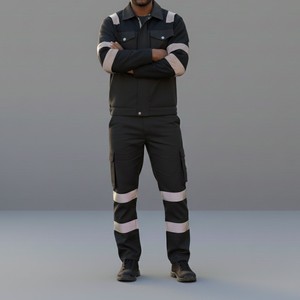 Durable Reflective Safety <b>Overall</b> with Comfortable Fit for Industrial and Mechanical Applications - Product Image 5