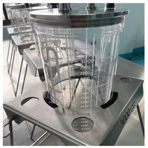 กระป๋องเก็บไขมันสแตนเลสขนาด 3000 มล. แบบใช้ซ้ำได้ พร้อมขาตั้ง ฆ่าเชื้อได้ด้วยหม้อนึ่งความดัน - Product Image 1