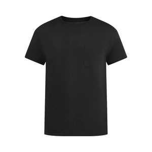 Camiseta de Hombre de Alta Calidad, Elegante, Lisa, con Logotipo OEM, Color Sólido, Personalizada, Talla Grande, 100% Algodón - Product Image 2