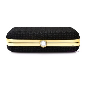 Handmade Designer Metal Evening Ladies Clutch <b>Bag</b> Beautiful Embroidered Floral Clutch <b>Bag</b> With Chain Strap for Wedding Party's - Product Image 2