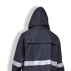 Vestes coupe-vent d'hiver à capuche pour hommes, matière douce, confortable, écologique et respirante, logo sur le devant, pour les voyages, KANEKA - Product Image 3
