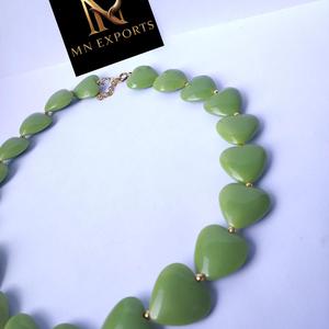 Collar artesanal cristiano indio de moda con ángel de resina, colgante de flor de perla natural y cuentas personalizadas MN EXPORTS para mujer - Product Image 4