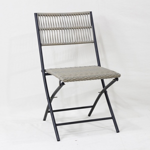 Comehome Chaise pliable en fer et plastique, siège extra large, confort résistant aux UV - Product Image 5
