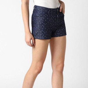 Pantalones Cortos de Mezclilla para Mujer, Estilo Verano 2026, con Estampado Láser, Casuales, para la Calle - Product Image 2