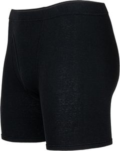 Calzoncillos bóxer para hombre, paquete de 3, color liso, tiro medio, sin costuras, de algodón y elastano tejido - Product Image 3