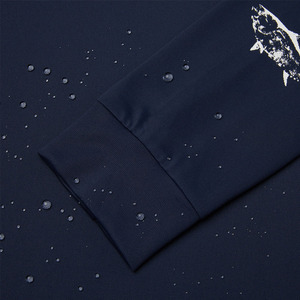 Sudadera con Capucha de Pesca para Hombre, Manga Larga, Color Azul Marino, Protección Solar UPF 50 Anti-UV, Camisa de Poliéster con Estampado de Peces - Product Image 6