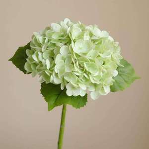 Offerta Speciale: Fiori Artificiali <span class=keywords><strong>di</strong></span> Ortensia Realistici al Tatto, Verdi e Bianchi in Lattice per Matrimoni e Decorazioni Domestiche per San Valentino - Product Image 1