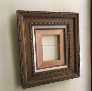 Marco de Fotos Vintage con Bordes de Madera y Forma Personalizada, Embalaje en Caja de Cartón para Decoración del Hogar, Oficina y Hotel - Product Image 2