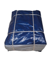 Bâche en PE sur mesure la plus vendue, en tissu maillé uni avec œillets étanches, meilleur prix pour usage extérieur polyvalent - Product Image 4