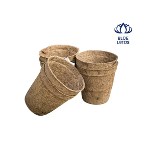 Macetas de Fibra de Coco Blue Lotus Dylan Vu, Biodegradables, Ecológicas, Duraderas, para Jardín, Diseño Cuadrado, Sin Recubrimiento - Product Image 1