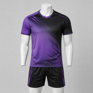 Uniforme de badminton élégant pour hommes Flexco Sports en polyester, respirant, anti-humidité, léger, confortable, mouvements faciles, idéal pour le jeu sur le terrain - Product Image 1
