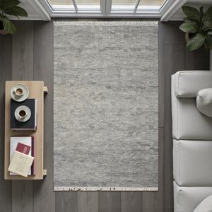 Tapis Kilim en Laine Fait Main Moderne Abstrait Tissage Plat Écologique et Adapté aux Animaux Tapis Naturel Tissé à la Main pour Salon - Product Image 3