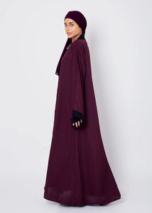 Servicios OEM, Abaya Personalizada para Mujer, Vestido Musulmán de Color Sólido, Abayas Casuales para Mujer, Ropa Islámica Tradicional, Abaya de Dubái - Product Image 2