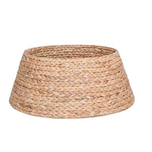 Natural Water Hyacinth Woven <b>Planter</b> Basket Cover Handmade Flower Pot Wrap Rustic Home Decoration - Product Image 4