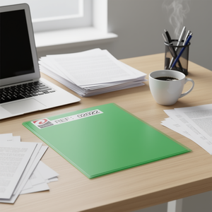 Premium Quality 80-Page PVC <b>File</b> <b>Folder</b> Versatile Use Durable Organizational Tool - Product Image 3