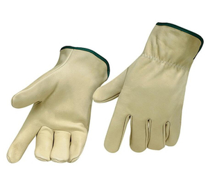 Guantes de Trabajo de Cuero Vacuno de Alta Calidad, Resistentes al Calor, Antideslizantes, Equipo de Protección Personal, Color y Talla Personalizables - Product Image 5