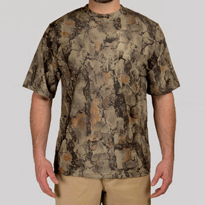 2026 High Street Style Custom Made Hunting T-Shirts Best Quality Water Proof Solid Pattern Directly Manufactured In Pakistan - Product Image 1