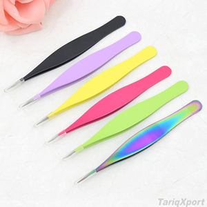 TariqXport – Lot de 3 pinces à épiler professionnelles en acier inoxydable de haute qualité pour cils, sourcils, points noirs et élimination des éclats - Product Image 6