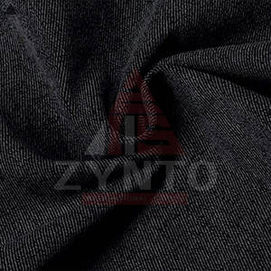 Veste en jean personnalisée avec logo pour femme, prix de gros, en denim bleu et noir, avec fourrure, en coton, style streetwear pour femme - Product Image 5