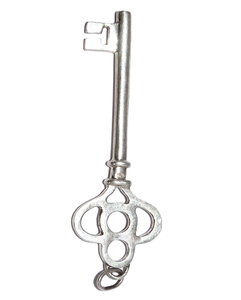 Memoria Jewels Magnifique pendentif en forme de clé certifié IGI, en argent sterling massif 925, 2 1/2 pouces de long, haute qualité, cadeau tendance - Product Image 6