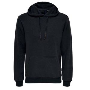 Sudadera con Capucha de Forro Polar Grueso de Corte Regular para Hombre, con Logotipo Personalizado Bordado, de Algodón Transpirable, Manga Larga, Forrada y Teñida en Color Liso - Product Image 5