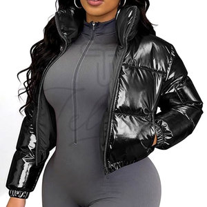 Veste matelassée pour femmes de haute qualité et au design personnalisé, vestes matelassées pour femmes en vente au prix de gros - Product Image 3