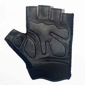 Gants de musculation en PU avec boucle, faible MOQ, vente en gros, logo personnalisé, unisexe - Product Image 4
