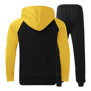 Conjuntos Deportivos de Dos Piezas para Hombre y Mujer, Sudadera con Capucha de Manga Larga, Talla Grande, Estilo Casual, Color Sólido, Corte Regular, para Gimnasio y Entrenamiento, DDP - Product Image 4
