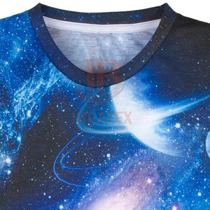 T-shirt de sublimation confortable et écologique pour homme, marque privée, 100 % coton, coupe ample, imprimé, respirant - Product Image 4