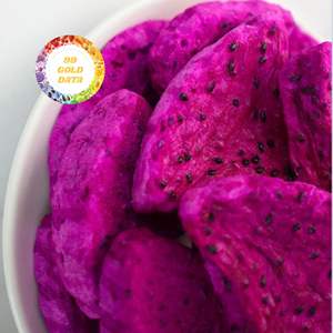 Deliciosas frutas liofilizadas de fábrica de Vietnam: plátano, mango, melocotón, jaca, pitahaya, mangostán, higo, piña, fresa, kiwi - Product Image 6