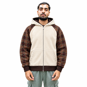 Sudadera con Capucha para Hombre, de Algodón Ecológico Transpirable, con Bolsillo, Manga Raglán, Corte Regular, Informal, para Invierno - Product Image 1
