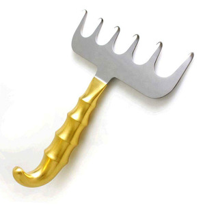 Yancoskie retractor, 19cm abdominoplasty tool, 6 prong <b>hook</b>, <b>plastic</b> surgery instrument, stainless steel tissue retractor - Product Image 4