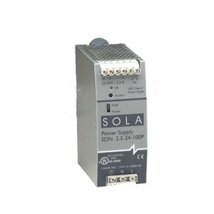 โมดูลจ่ายไฟแบบสวิตชิ่ง SDN2.5-24-100P 24VDC 2.5A 60W สำหรับติดตั้งบนราง DIN ของ Technoverse Business Solutions - Product Image 2