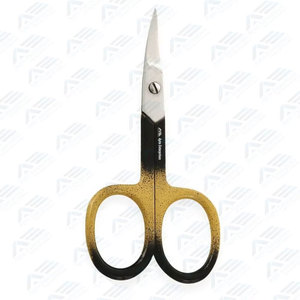 Ciseaux à cuticules russes à lame courbée pour manucure, soin des ongles de précision, vente directe d'usine, acier inoxydable professionnel - Product Image 5