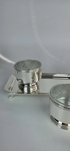 Ensemble élégant de 3 bols à chocolat, parfait pour la mise en place quotidienne de la table et pour le service des invités, provenant d'Inde. - Product Image 4