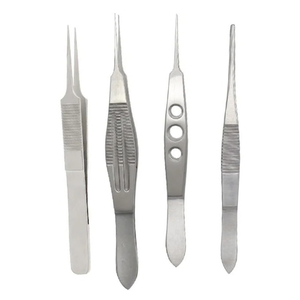 Kit Oftálmico para Pterigio, 10 Piezas, Instrumentos Quirúrgicos Oculares Manuales Reutilizables de Acero Inoxidable, Micro Pinzas, Tijeras, Porta Agujas - Product Image 4