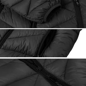 Veste d'hiver matelassée pour femme, parka longue et épaisse, avec capuche, veste d'hiver rembourrée pour femme - Product Image 6