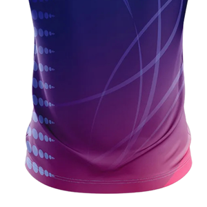 Men Blue Sublimation Cricket Jersey Short Sleeve Sports Shirt Training Match Wear <b>Athletic</b> Team Uniform Performance Clothing - Product Image 6