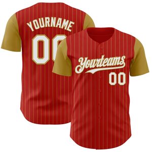 Maillot de baseball à rayures fines - 100% polyester, imprimé par transfert thermique, nom d'équipe personnalisé, manches courtes, respirant, service OEM - Product Image 1