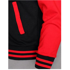 เสื้อแจ็คเก็ตเบสบอลแบบสั่งทำพิเศษสำหรับผู้ชาย รุ่น Voristy - Product Image 6