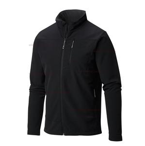 Veste softshell imperméable à capuche avec logo frontal pour homme, respirante, résistante à la pluie, idéale pour la randonnée hivernale - Product Image 1