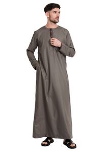 <b>Thobe</b>/Thawb high quality <b>for</b> <b>Men</b> Casual Style in Summer Autumn Spring Breathable Anti-Static Traditional Muslim Clothing - Product Image 2