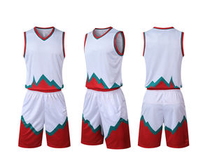 Ensembles d'uniformes de basket-ball rétro, maillots d'entraînement pour hommes à prix abordable, ensembles de maillots de basket-ball universitaires, uniformes personnalisables DIY - Product Image 2