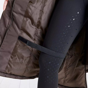 Abrigo largo para montar a caballo para mujer, abrigo ecuestre de invierno con capucha, impermeable. |   Chaqueta de Equitación para Entrenamiento - Product Image 6